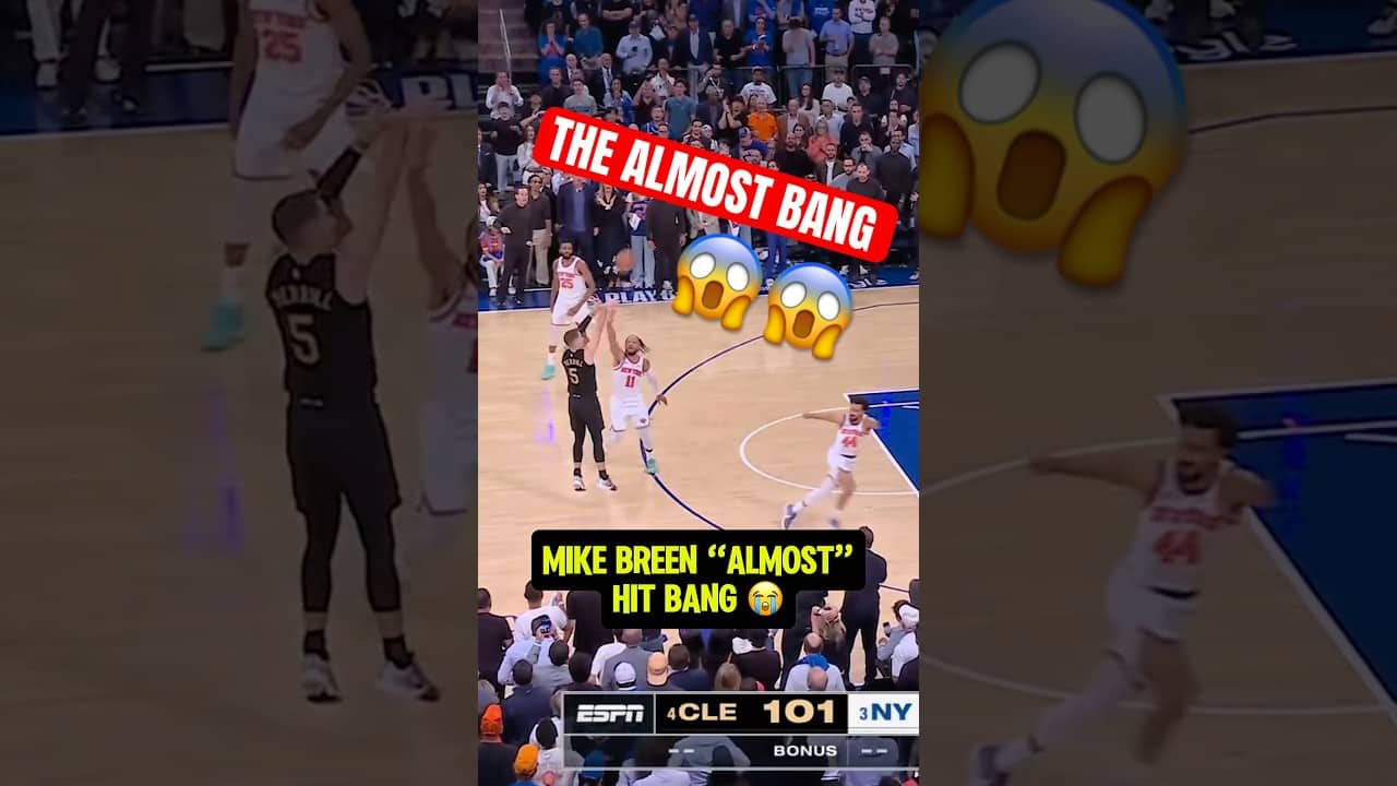 SAM MERRILL WAS THIS CLOSE TO GAME WINNER 🤯🤯
