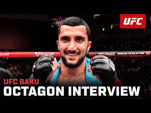 Farman Hasanov Octagon Interview | UFC Baku