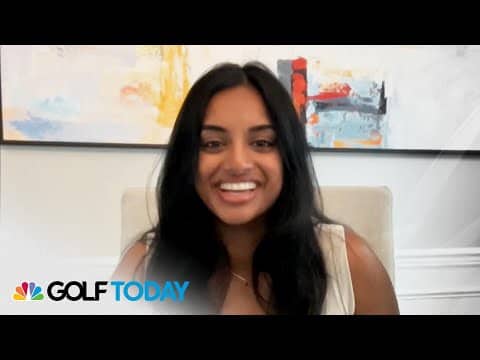 Megha Ganne reflects on path to 2025 U.S. Women's Amateur victory | Golf Today | Golf Channel
