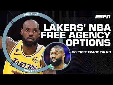 OPEN TRADE SEASON 🍀 Updates on Jaylen Brown trade talks, LeBron James in free agency | NBA Today