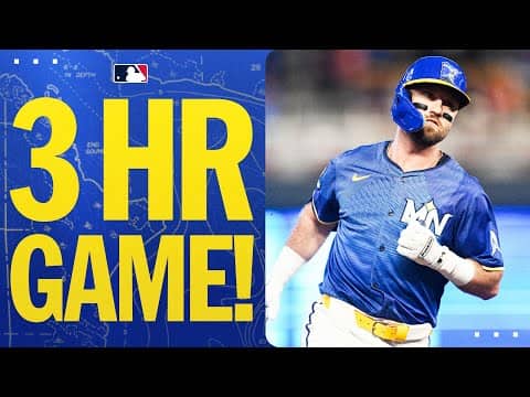 The Twins first three-homer game since 2021 belongs to Kody Clemens! 💪