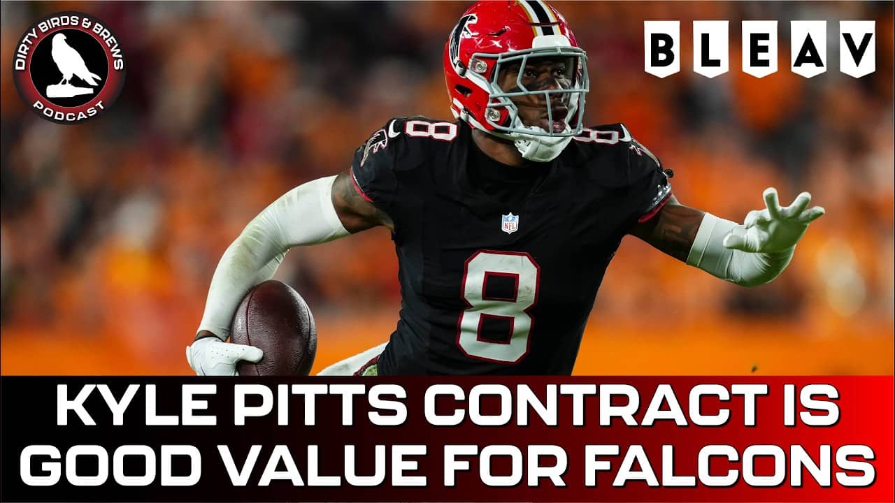 The Kyle Pitts contract is good value for the Falcons