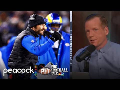 Sean McVay, Los Angeles Rams know how to handle big playoff moments | Pro Football Talk | NFL on NBC