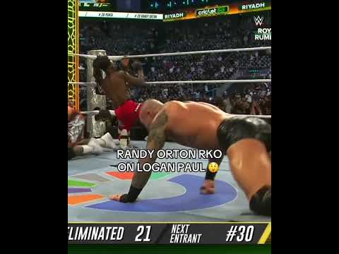 Logan Paul got RKO’d #RoyalRumble