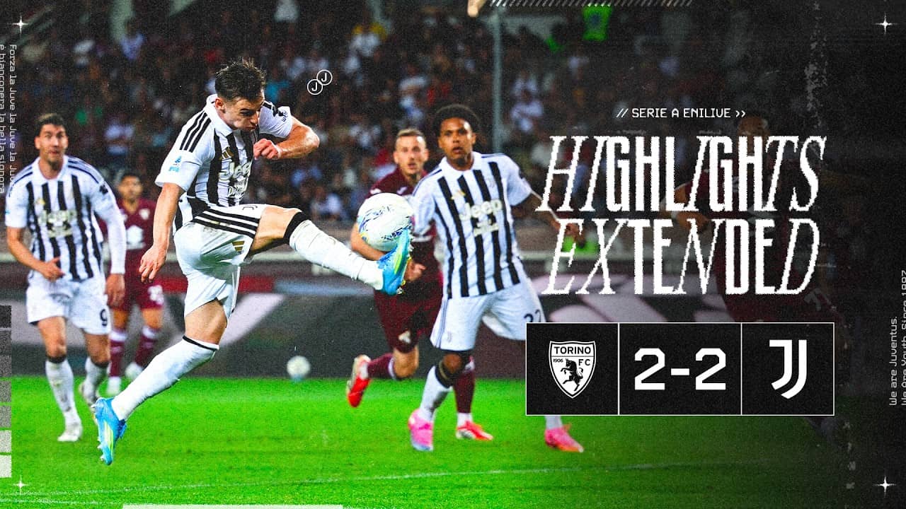 EXTENDED HIGHLIGHTS | Torino 2-2 Juventus | Serie A