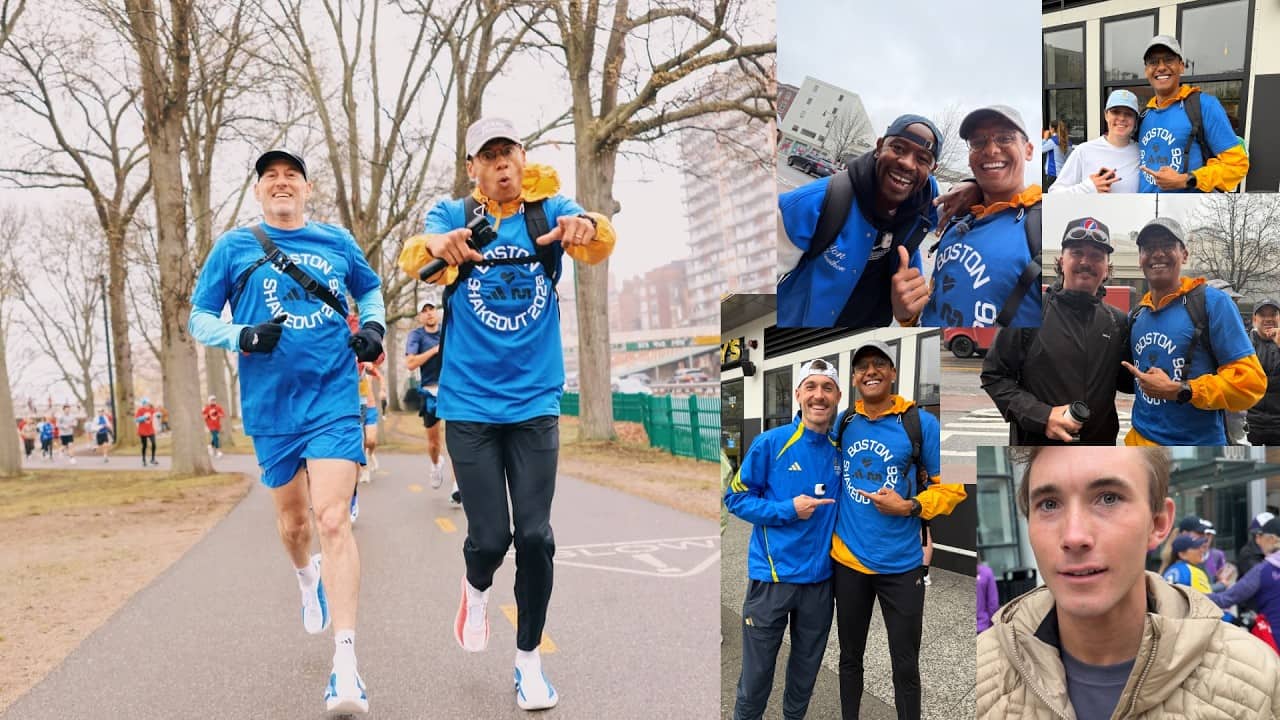 Boston Marathon Shakeout feat Believe, Aubrey, Floberg, Herm, Heller, Tommie Runz, Dr Dave, Chaz Law