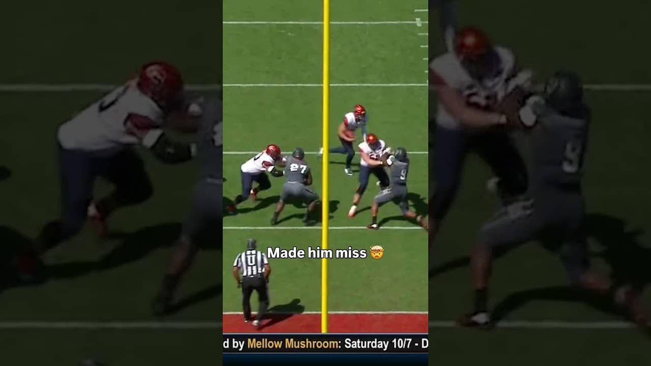 That spin was perfect 👏 #syracuse #accfootball #collegefootball