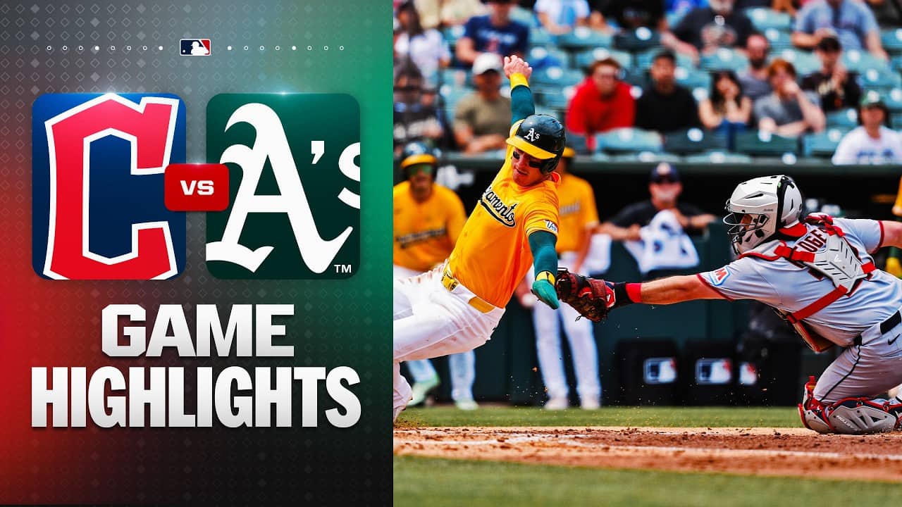 Guardians vs. A's Game Highlights (5/2/26) | MLB Highlights