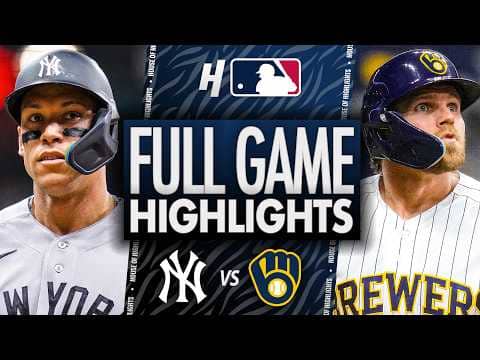 New York Yankees vs Milwaukee Brewers - FULL GAME HIGHLIGHTS 🔥 May 9, 2026 MLB Season