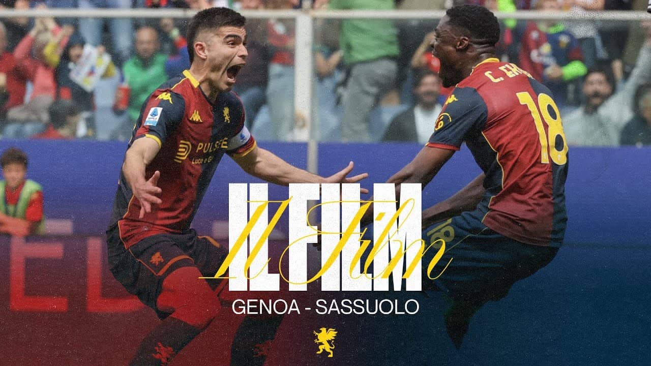 2️⃣ TWO GOALS AT HOME | GENOA - SASSUOLO | FILM della PARTITA 25/26 🎞️