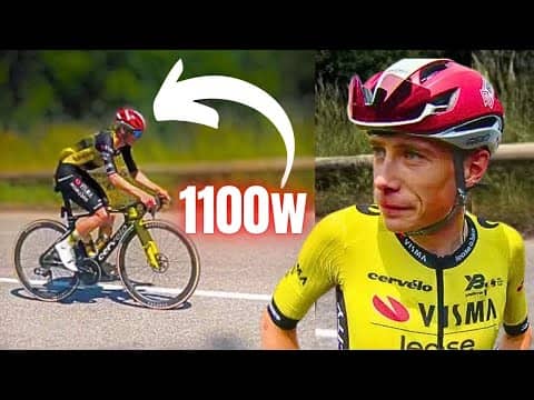 Jonas Vingegaard Simulating Dropping Pogačar At French Alps Training Camp