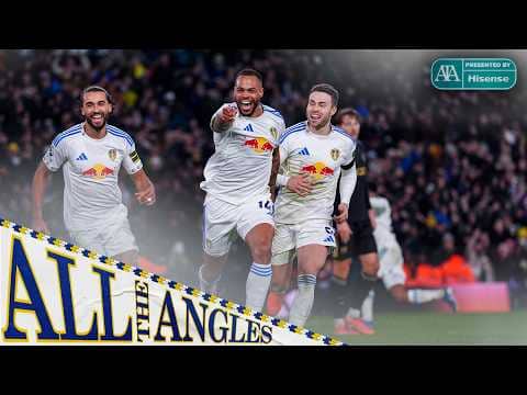 All The Angles of superb Lukas Nmecha volley for Leeds United