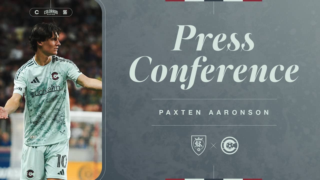 Press Conference | Paxten Aaronson on assist, performance in road loss to RSL