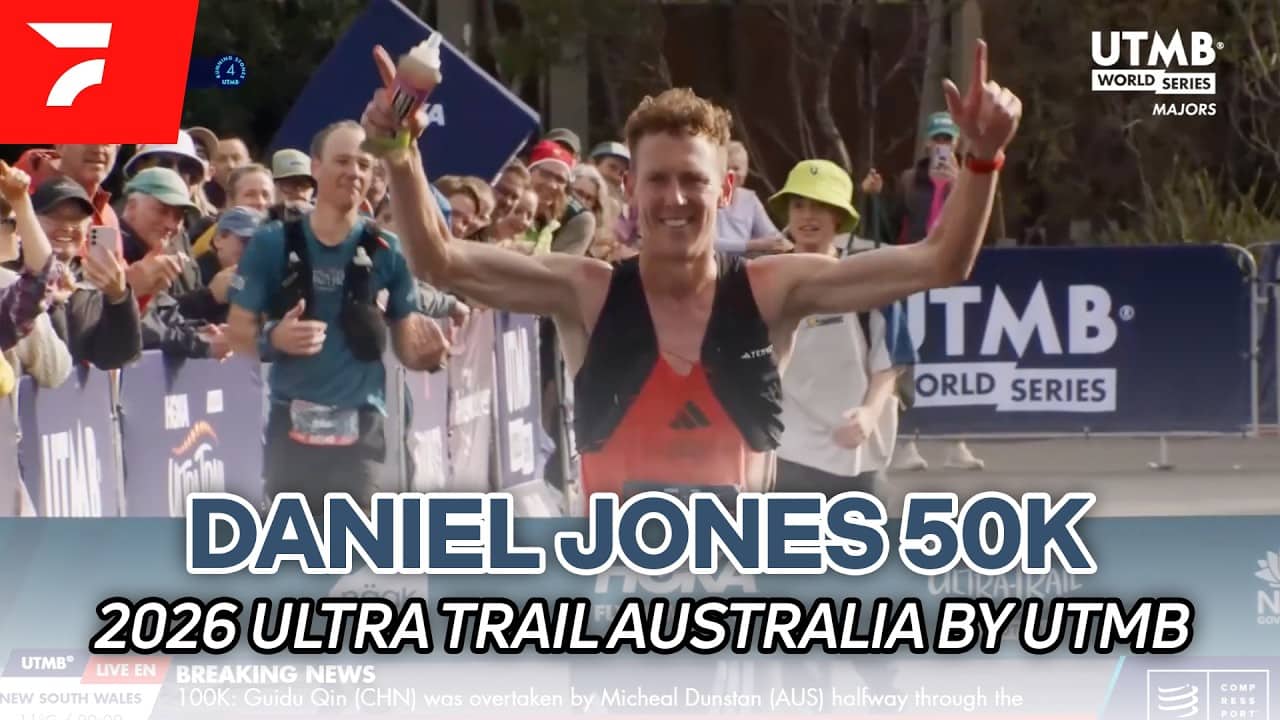 Daniel Jones Wins 50k in Australia | 2026 Ultra Trail Australia by UTMB