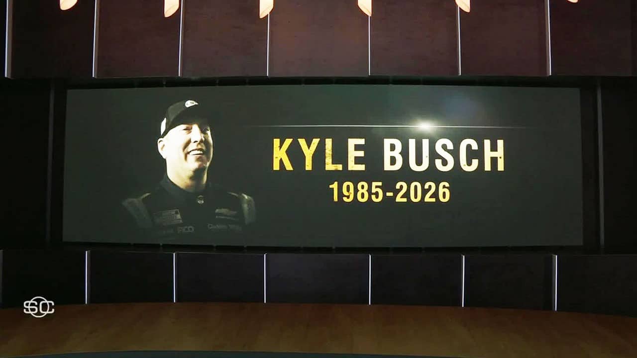 Breaking: NASCAR Cup Series driver Kyle Busch dies at 41 after severe illness | SportsCenter