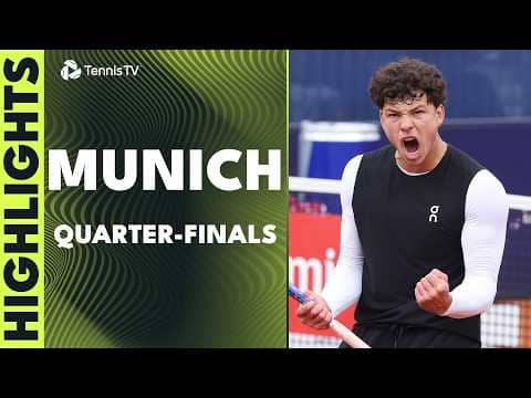 Shelton Takes on Fonseca; Zverev, Cerundolo & More Feature | Munich 2026 Quarter-Final Highlights