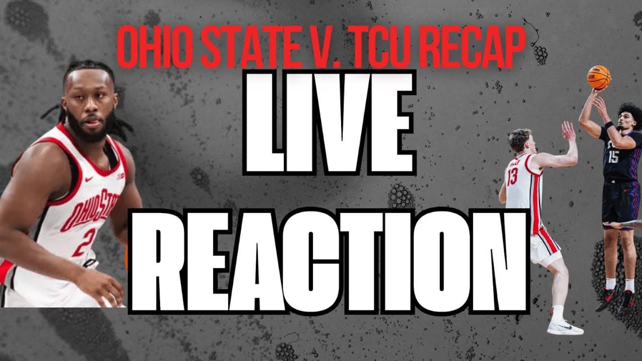 Ohio State v. TCU Basketball Recap | GUT-WRENCHING Loss, Bruce Thornton's Career Ends, Live Reaction