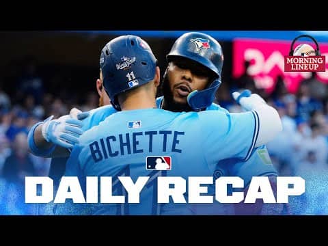 Blue Jays nearing first World Series championship since 1993! | Morning Lineup (MLB Daily Recap)