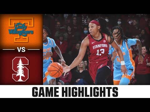 Tennessee vs. Stanford Game Highlights | 2025-26 ACC Women's Basketball