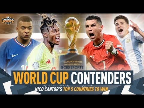 TOP 5 COUNTRIES that CAN WIN the 2026 World Cup 🏆 | Argentina FAVORITES? | Where is ENGLAND? | MF
