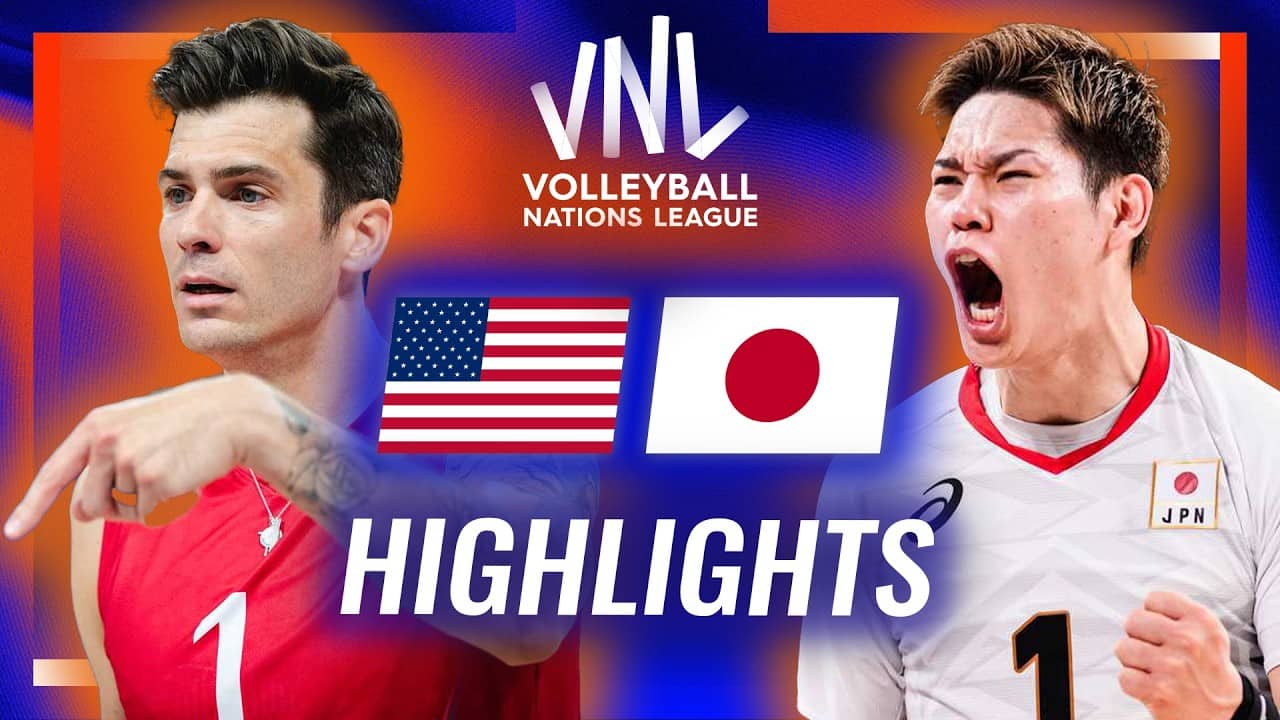 USA 🇺🇸 vs. Japan 🇯🇵 - Highlights | Week 2 | Men's VNL 2026