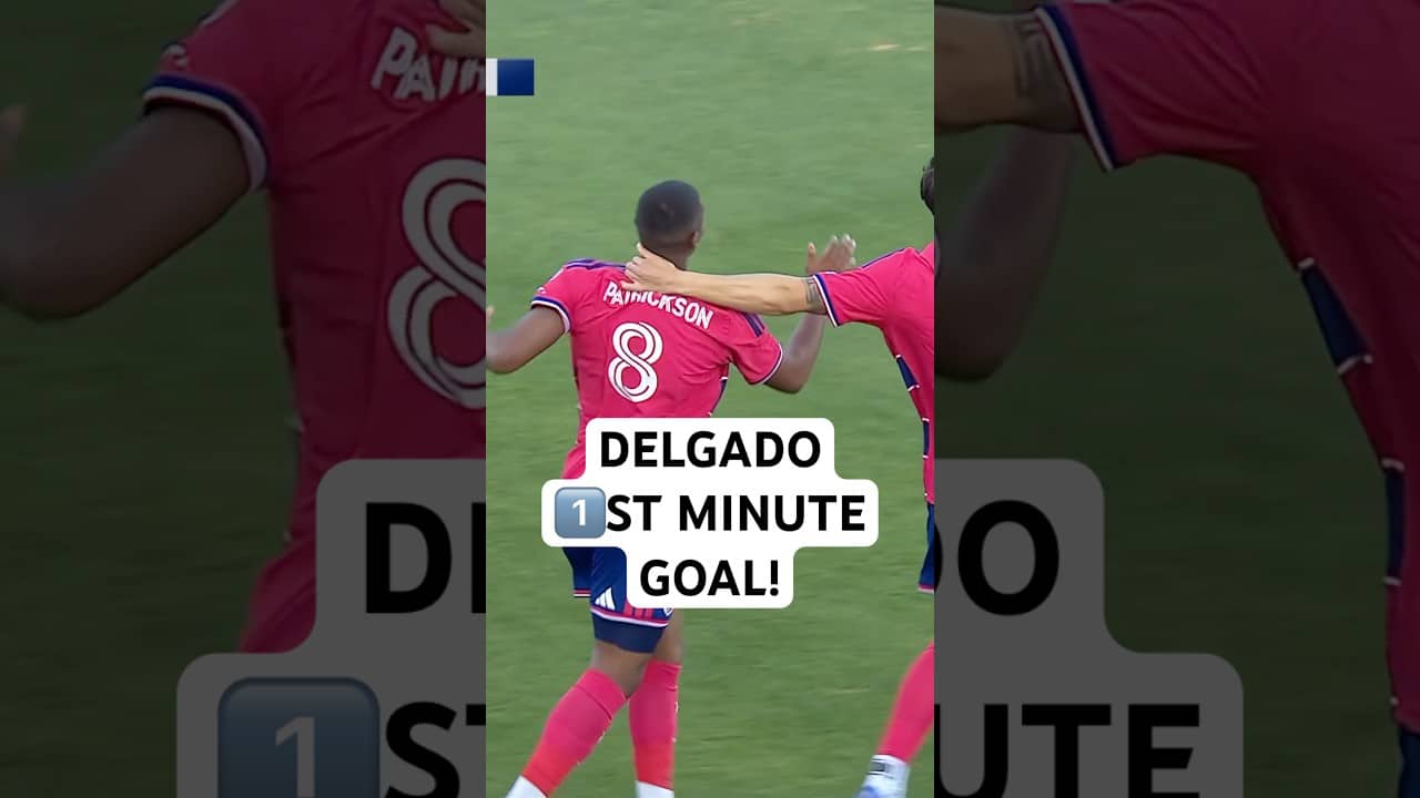 Patrickson Delgado🚨 1ST MINUTE GOAL for Dallas!!