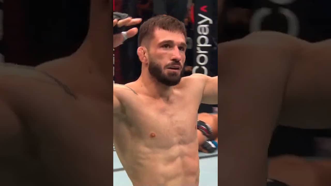 Arm triangle for the win! #ufcbaku