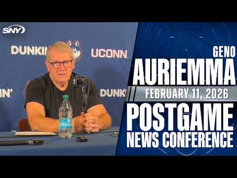 Geno Auriemma breaks down UConn's blowout victory over Creighton as Huskies remain unbeaten