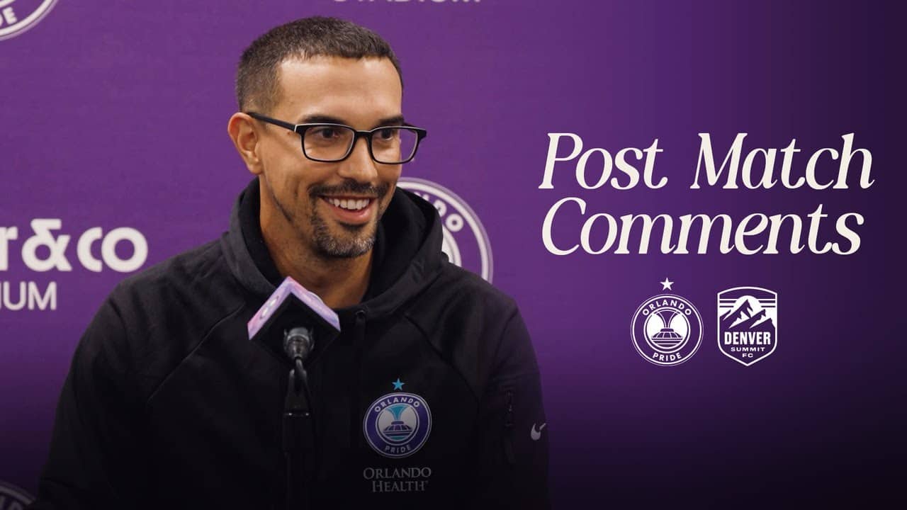 Seb Hines | 2026 Post-Game Comments | Orlando Pride vs Denver Summit