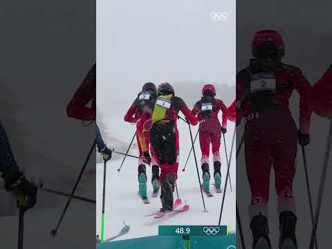 Crossing the line to secure your country's first #WinterOlympics gold medal in more than 50 years!