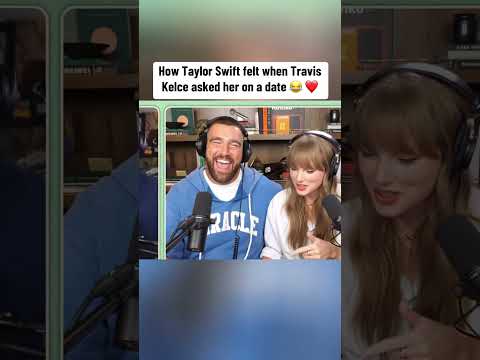 Taylor Swift details the story of Travis asking her out 😂❤️ (via @newheightshow )
