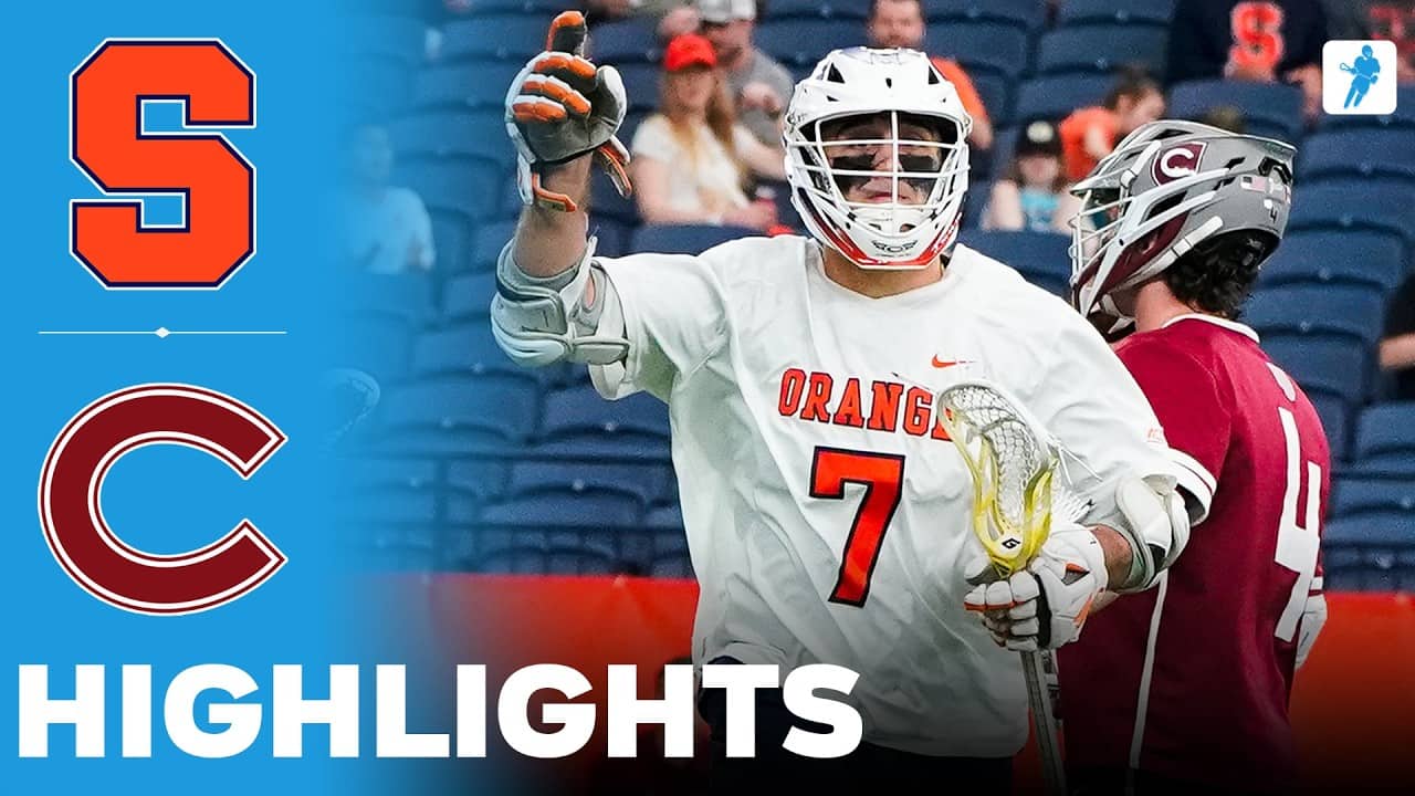 Syracuse vs Colgate | NCAA College Lacrosse | Highlights - April 18, 2026