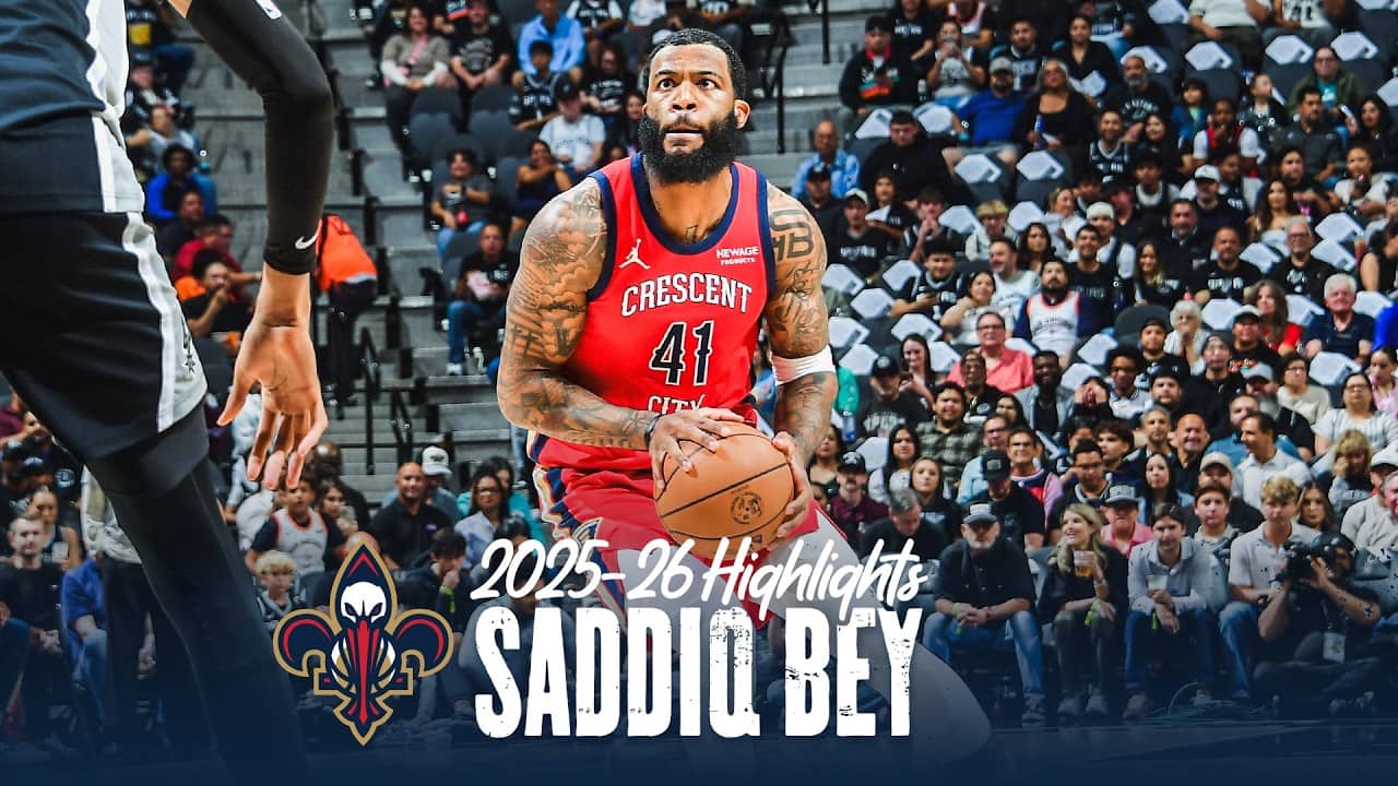 Saddiq Bey 2025-26 NBA Season Highlights | New Orleans Pelicans