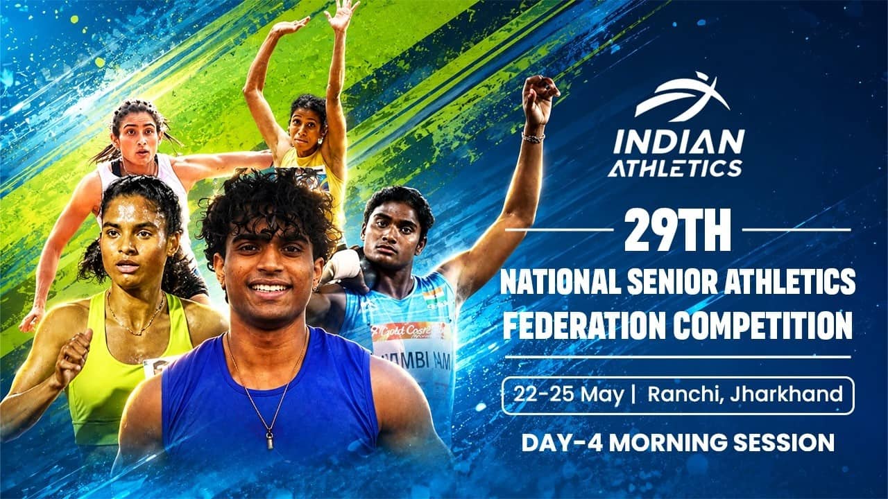 DAY 4 | MORNING  | 29TH NATIONAL SENIOR ATHLETICS FEDERATION COMPETITION 2026 | Ranchi, Jharkhand