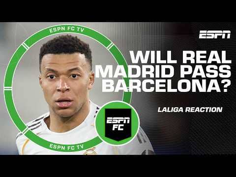 Will Real Madrid be able to CHALLENGE Barcelona in LALIGA standings? | ESPN FC