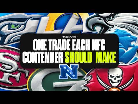1 TRADE each NFC contender NEEDS to make ✅ | Eagles, Lions, Packers, 49ers, & More
