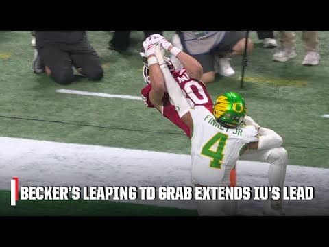 Fernando Mendoza airs it out to Charlie Becker for 36-yard TD | ESPN College Football