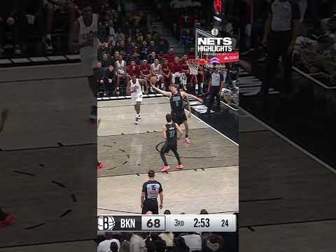 Career night for Danny Wolf! 🐺🎯 #dannywolf #brooklynnets #nba