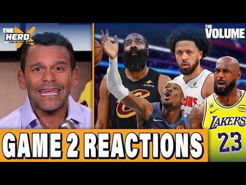 NBA Playoffs REACTIONS: Thunder FLOP past Lakers, Cade & Pistons BEAT Cavs, Harden DISAPPEARS | HERD