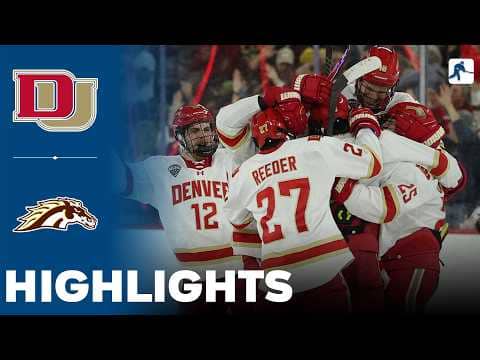 Denver vs Western Michigan | NCAA College Hockey | Highlights - March 14, 2026