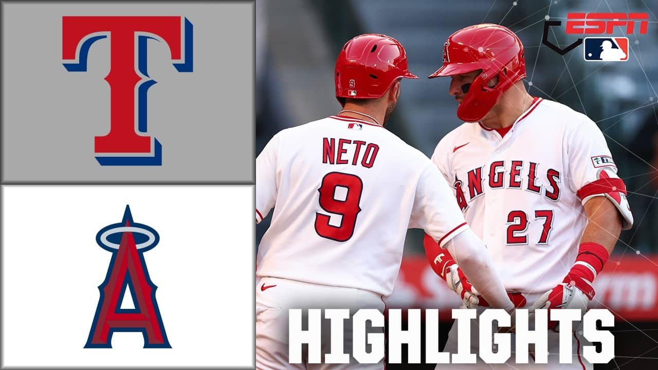 WALK-OFF WINNER ON AN ERROR💥 Texas Rangers vs. Los Angeles Angels | Full Game Highlights | ESPN MLB