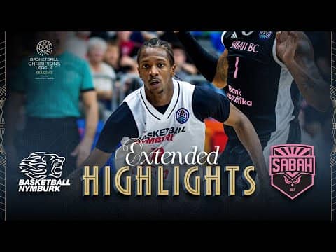ERA Nymburk v BC Sabah | Full Game Highlights | #BasketballCL 2025-26