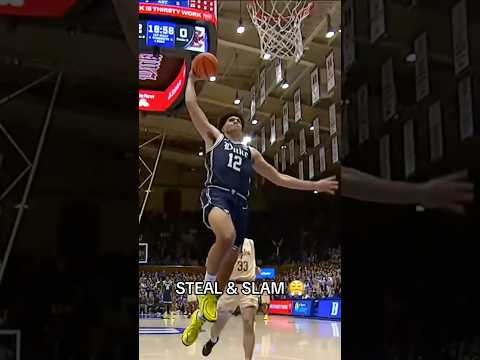 Boozer wastes no time for Duke 🔥 #duke #dukebasketball #collegebasketball #accbasketball #sports