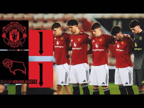All Square in PL2 🤝 | Man Utd 1-1 Derby County | U21's Highlights | The Academy