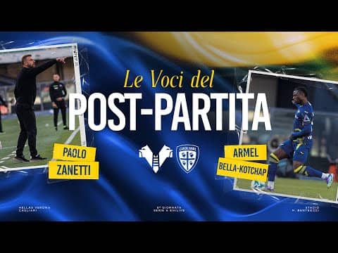 Serie A Enilive 2025/26 | Le voci del post partita: Zanetti e Bella-Kotchap