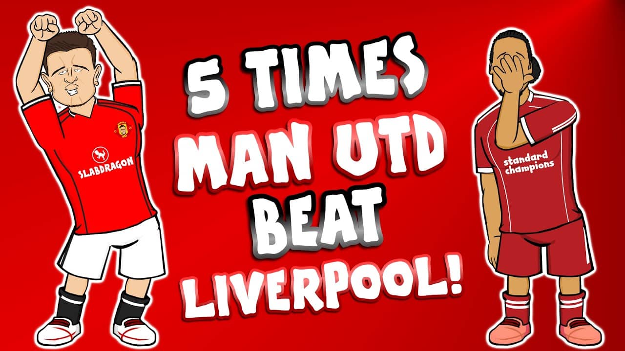 5 TIMES MAN UTD BEAT LIVERPOOL🔥