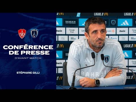 La conférence de presse avant Brest