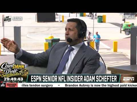 Pat McAfee saw WHAT on Adam Schefter's phone ⁉️📲 | The Pat McAfee Show