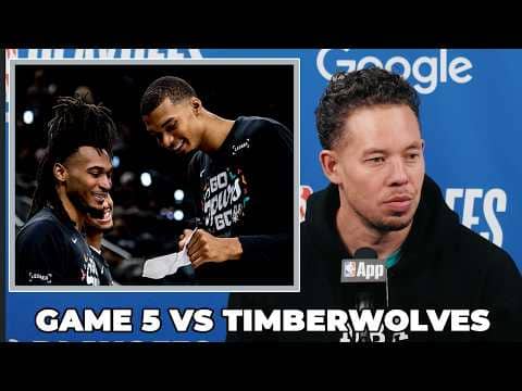 Mitch Johnson on Spurs Game Plan Heading Into Game 5 Against Minnesota