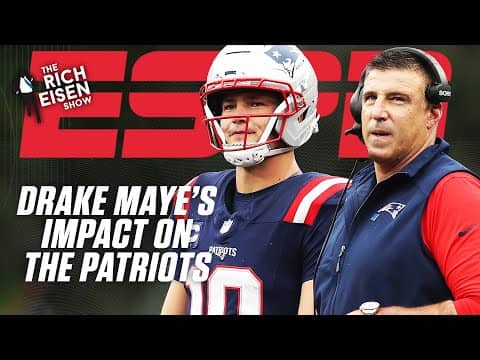 Does Drake Maye remind Mike Vrabel of Tom Brady? + Inside info on the Pats | The Rich Eisen Show